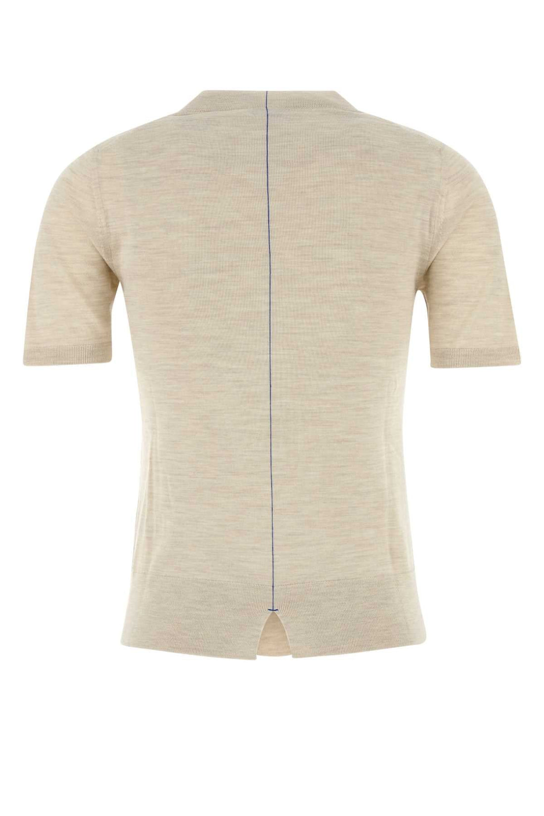 Burberry Women Sand Wool T-Shirt by Luosophy