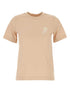 Burberry Women Peach Cotton T-Shirt by Luosophy