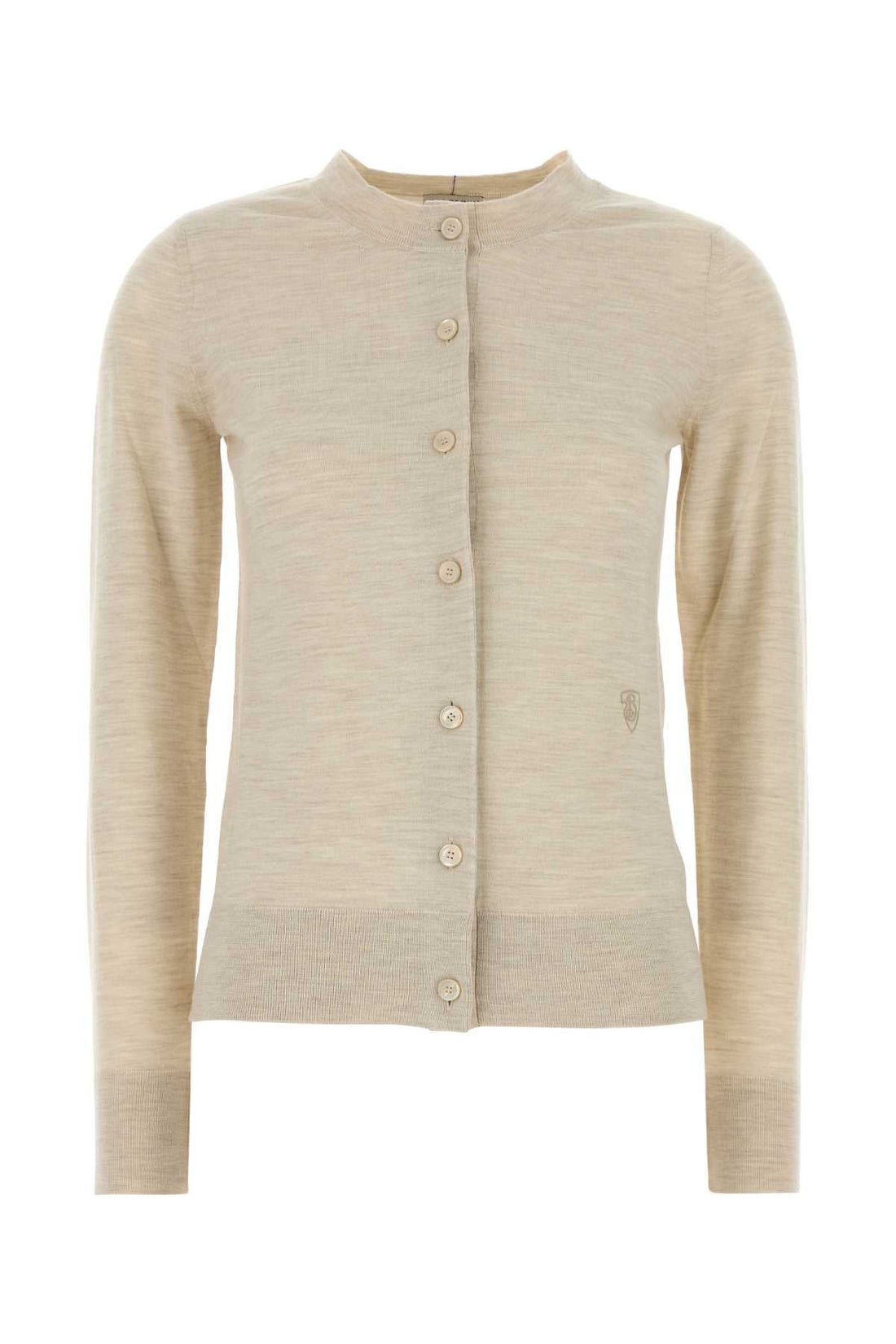 Burberry Women Sand Wool Cardigan by Luosophy