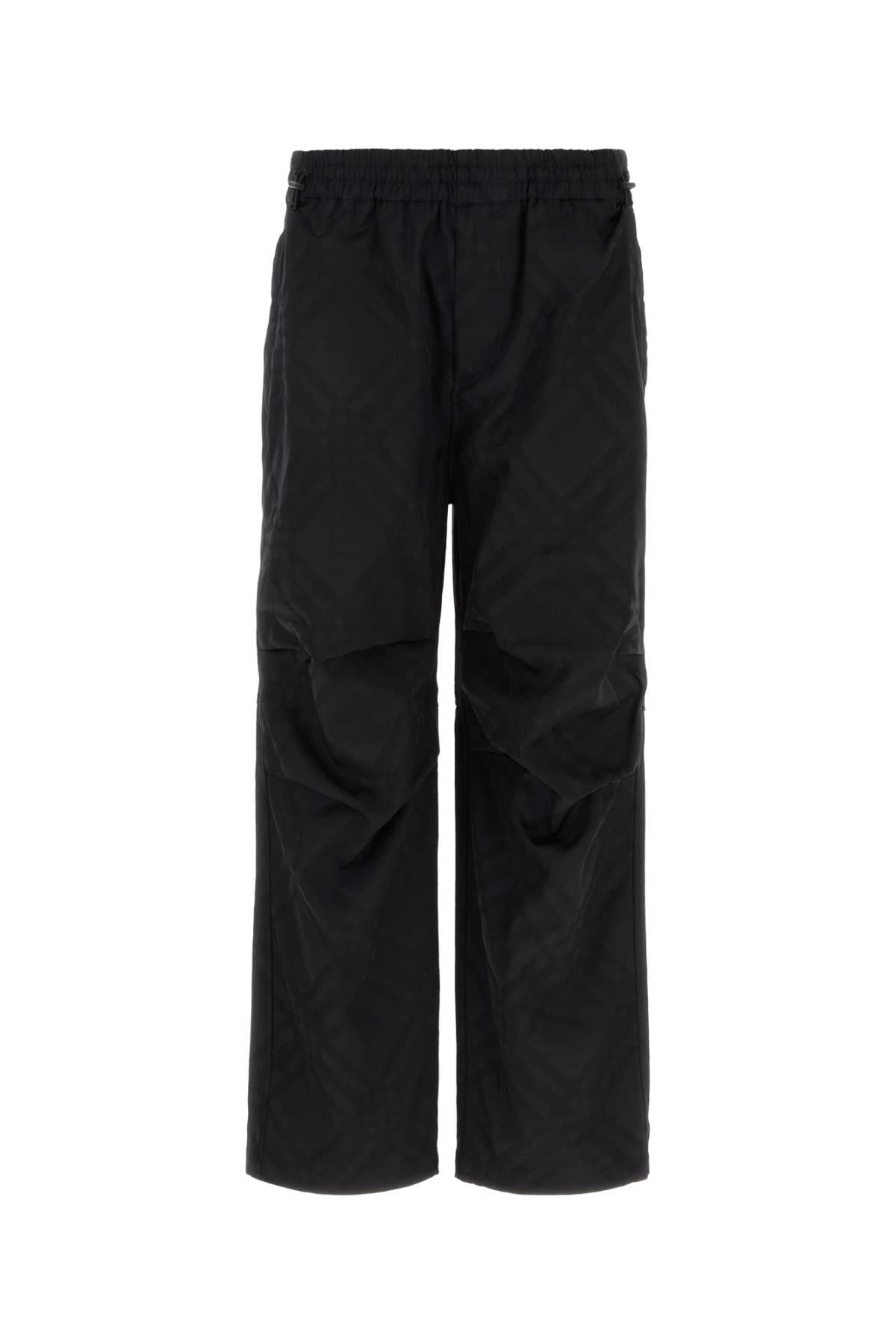 Burberry Men Black Nylon Pant by Luosophy