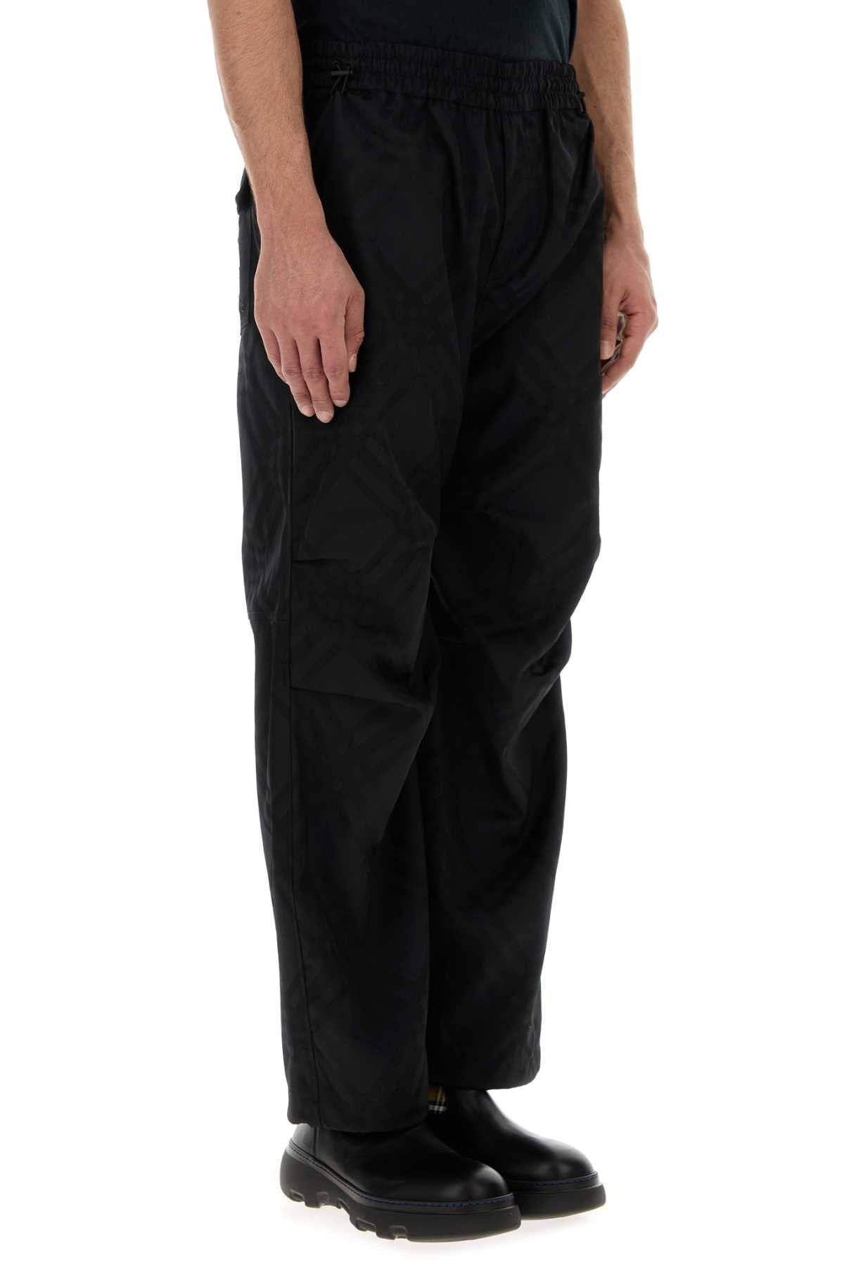 Burberry Men Black Nylon Pant by Luosophy