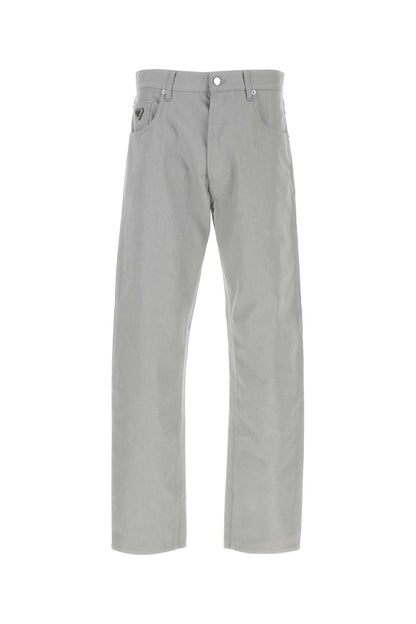Prada Men Grey Denim Jeans by Luosophy