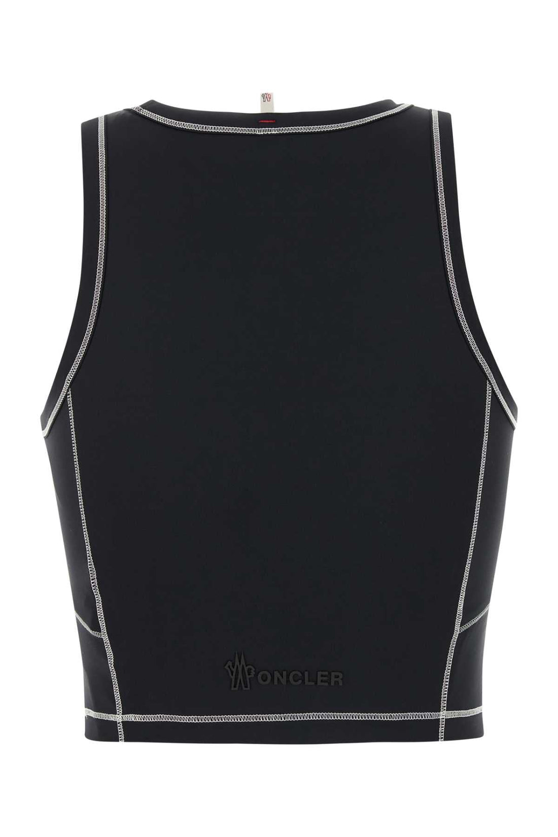 Moncler Grenoble Women Black Stretch Nylon Top by Luosophy