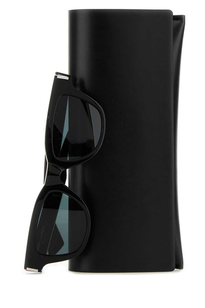 Saint Laurent Men Black Acetate Sl 789 Sunglasses by Luosophy