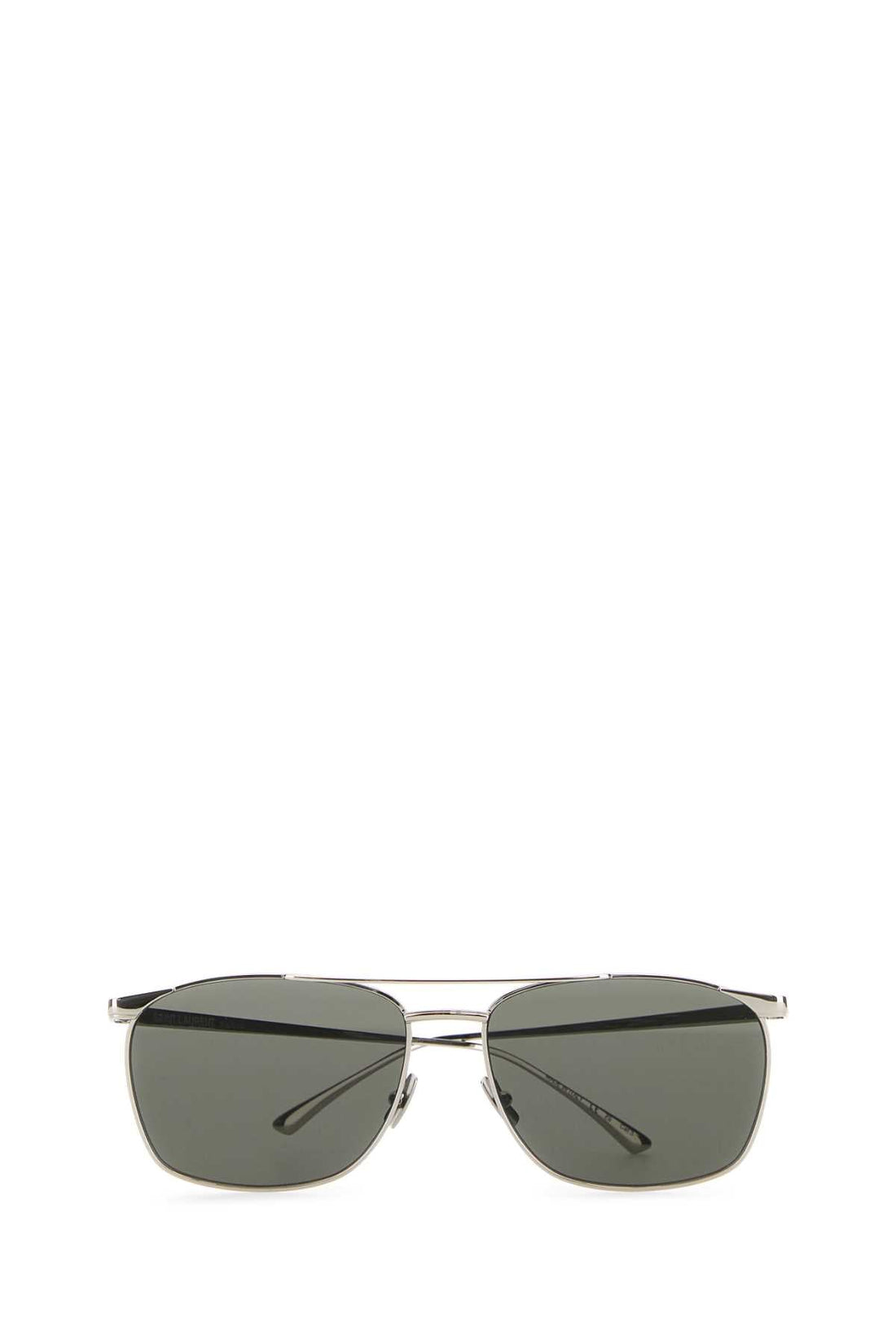 Saint Laurent Men Silver Metal Sl 796 Sunglasses by Luosophy
