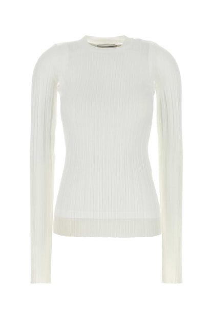 Sportmax Women White Organza Acino1234 Top by Luosophy