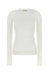 Sportmax Women White Organza Acino1234 Top by Luosophy