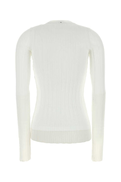 Sportmax Women White Organza Acino1234 Top by Luosophy