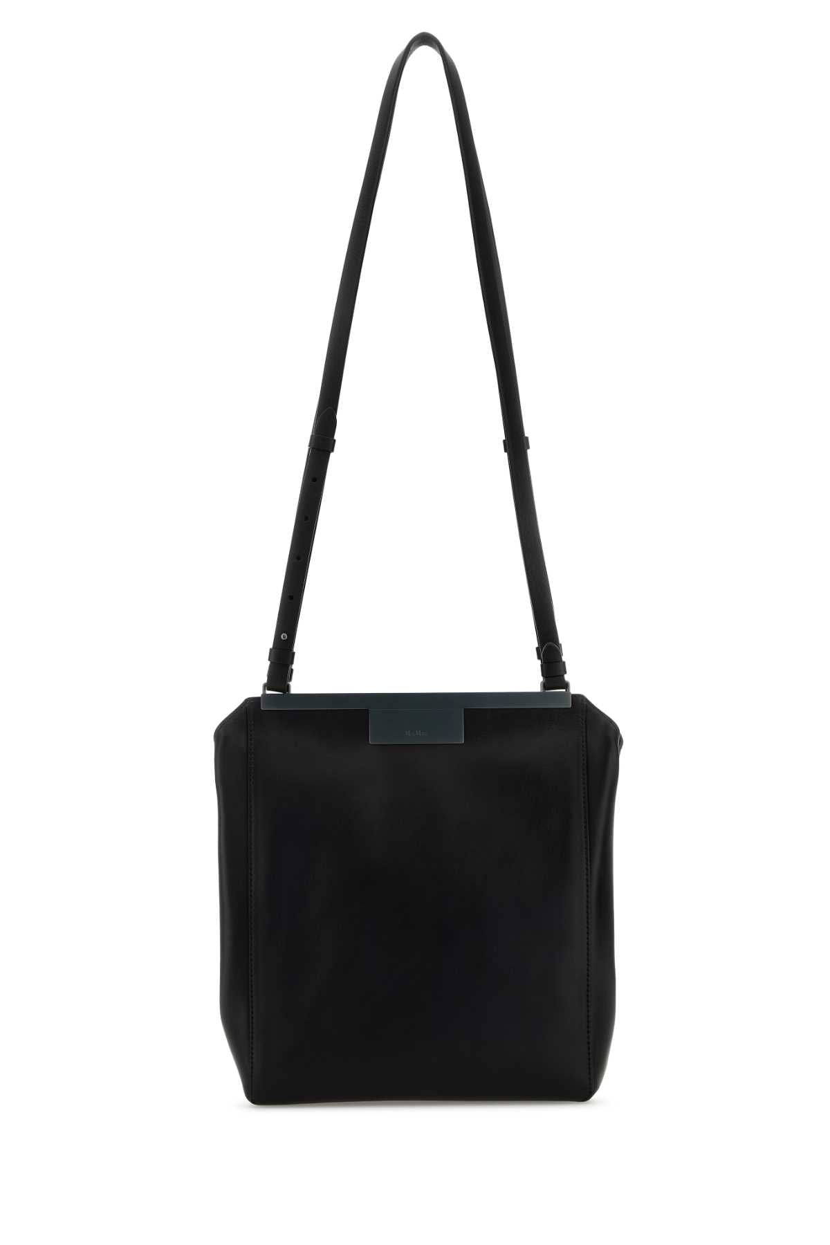 Max Mara Women Black Leather Mmsummer Shoulder Bag by Luosophy