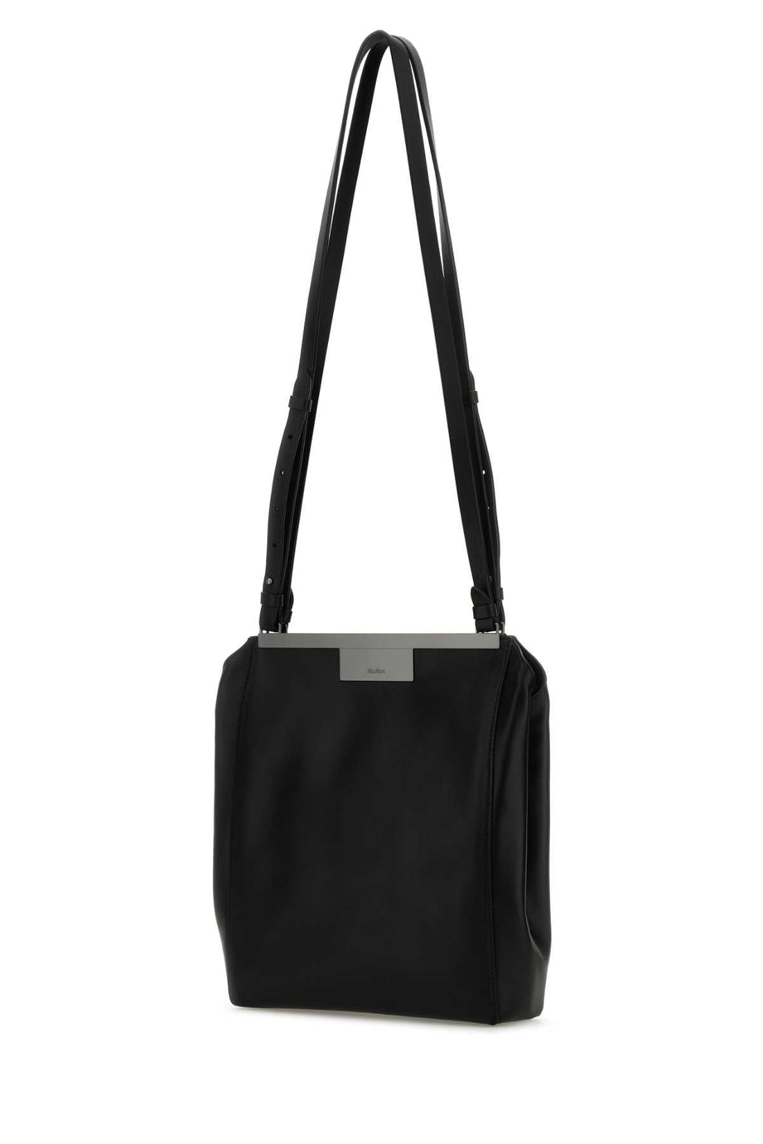 Max Mara Women Black Leather Mmsummer Shoulder Bag by Luosophy
