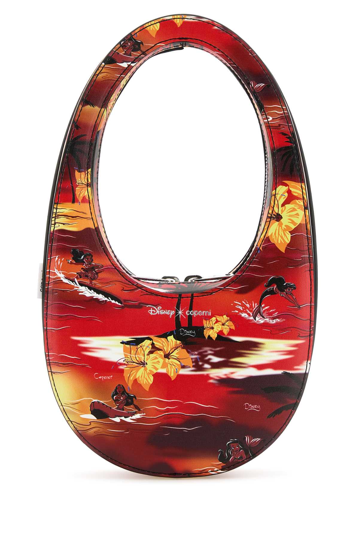 Coperni Women Printed Synthetic Leather Disney X Coperni Mini Tropical Swipe Handbag by Luosophy