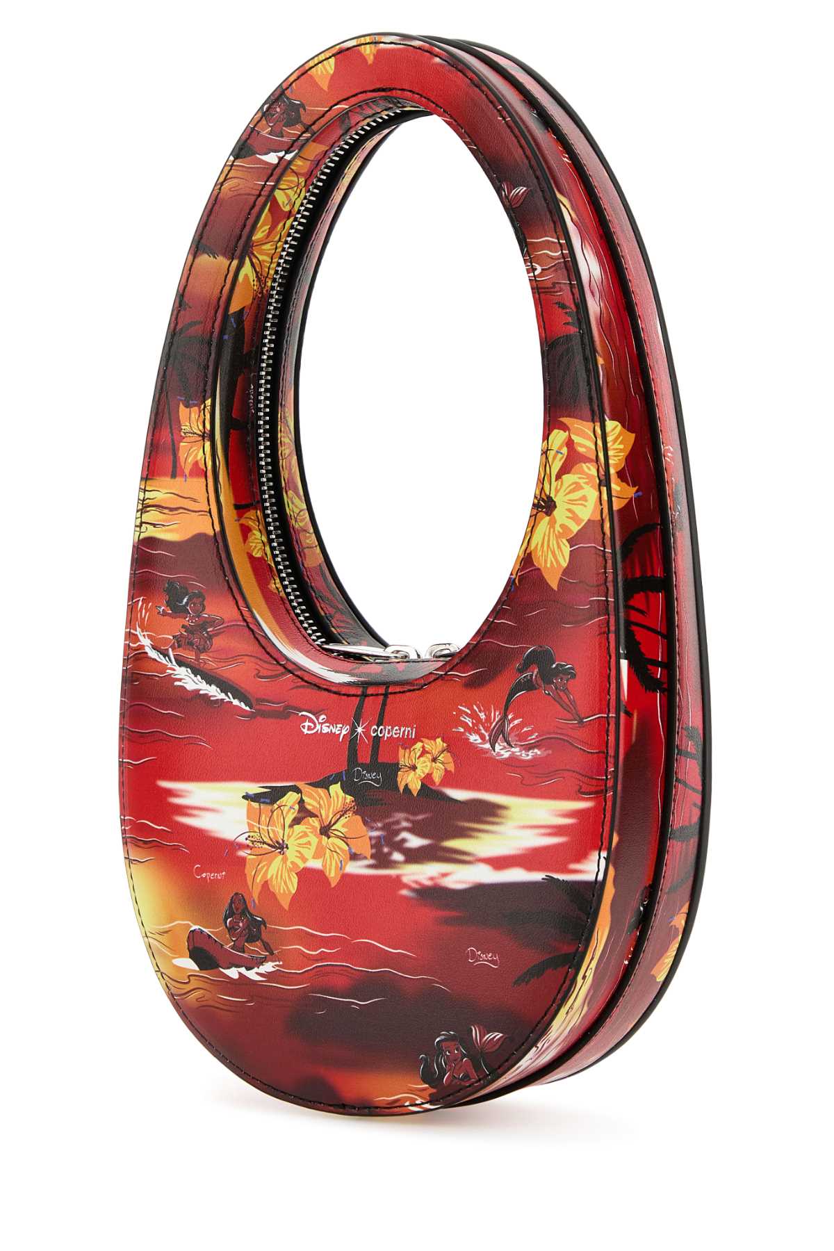 Coperni Women Printed Synthetic Leather Disney X Coperni Mini Tropical Swipe Handbag by Luosophy