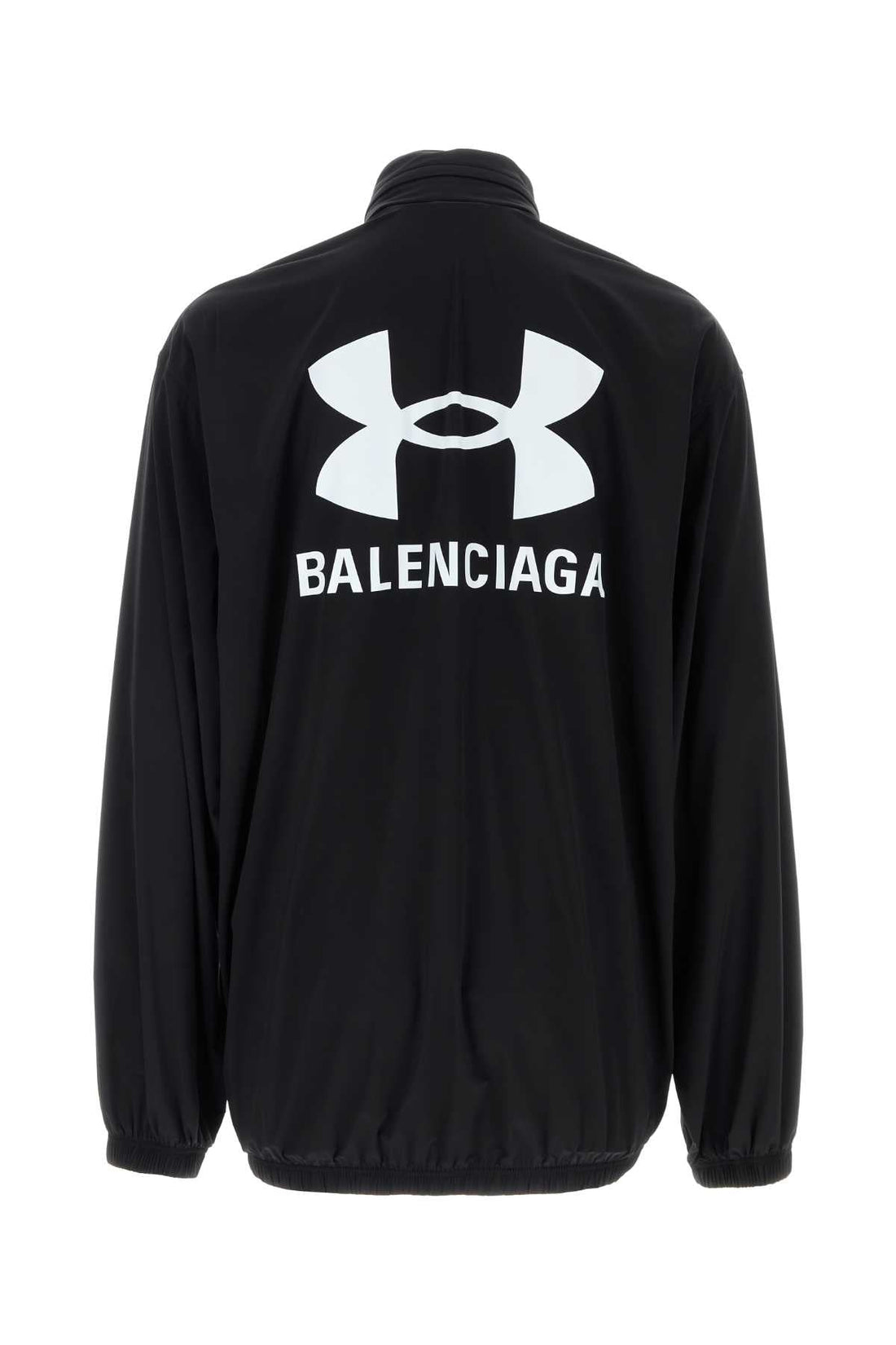 Balenciaga Unisex Black Stretch Nylon Balenciaga X Under Armour Jacket by Luosophy