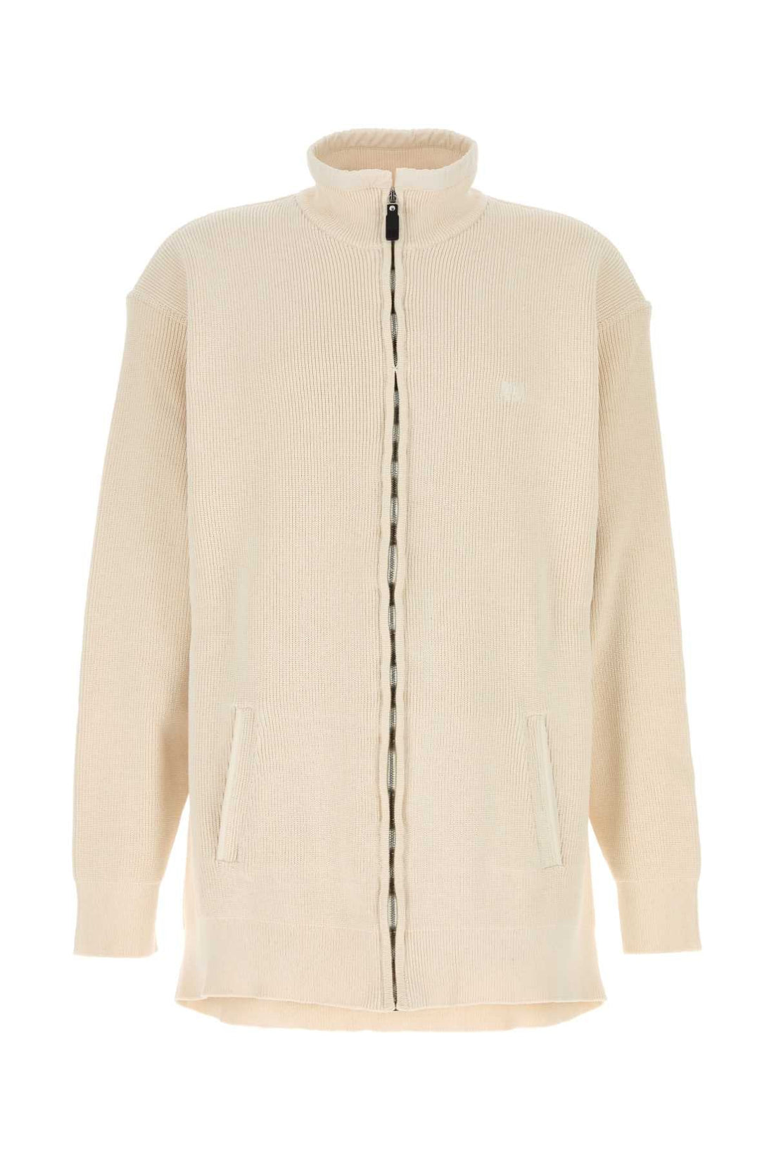 Balenciaga Men Cream Cotton And Polyester Sweater by Luosophy