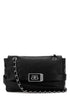 Balenciaga Women Black Leather Modu Shoulder Bag by Luosophy