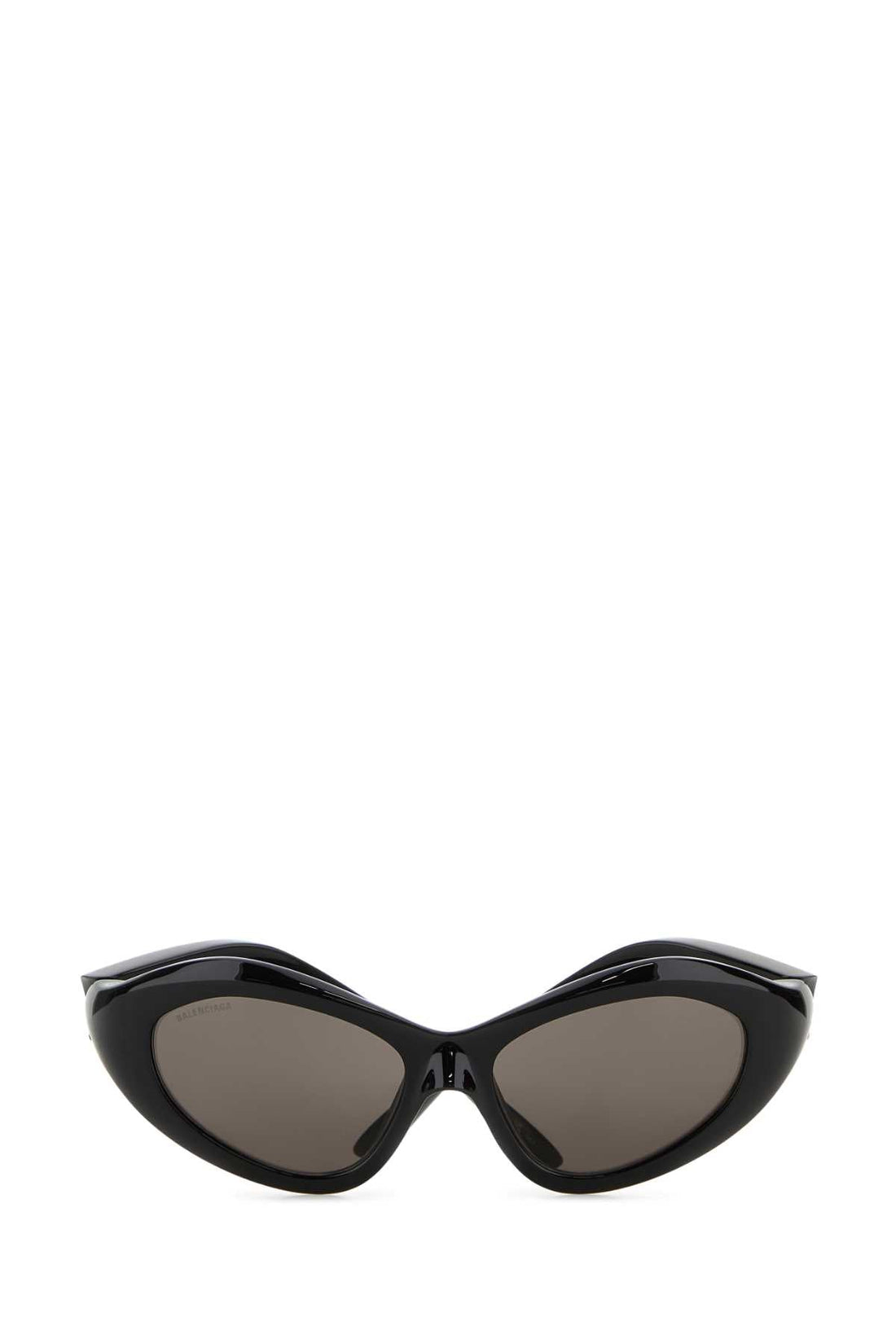 Balenciaga Women Black Nylon Orbit Cat Sunglasses by Luosophy