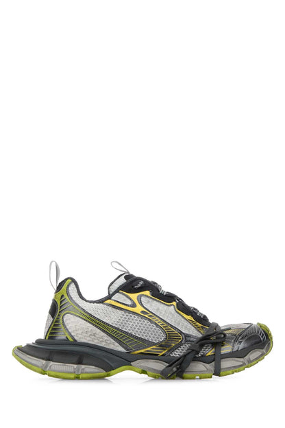 Balenciaga Men Multicolor Mesh And Rubber 3Xl Sneakers by Luosophy