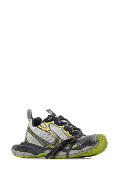 Balenciaga Men Multicolor Mesh And Rubber 3Xl Sneakers by Luosophy