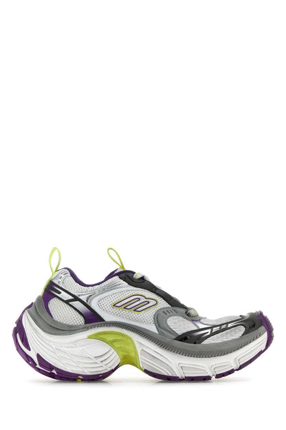 Balenciaga Women Multicolor Mesh And Rubber 6Xl Sneakers by Luosophy