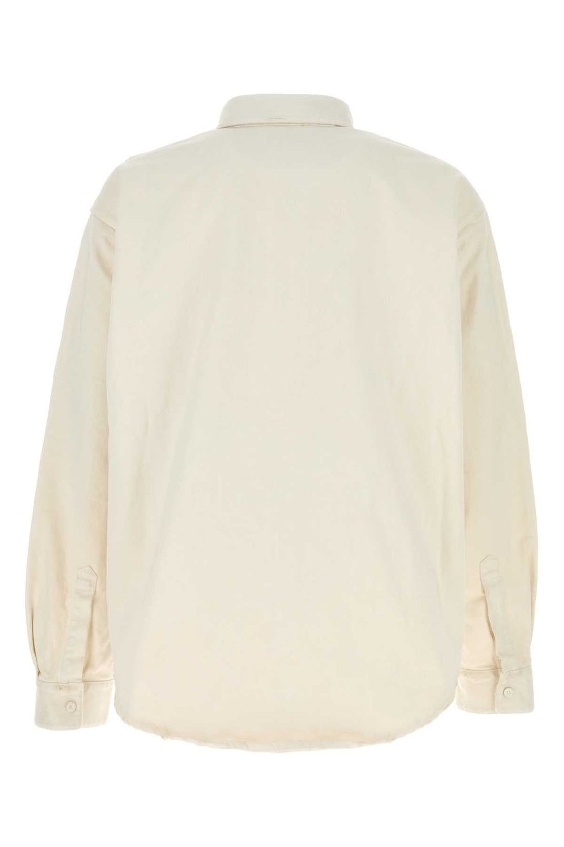 Balenciaga Unisex Ivory Denim Oversize Shirt by Luosophy