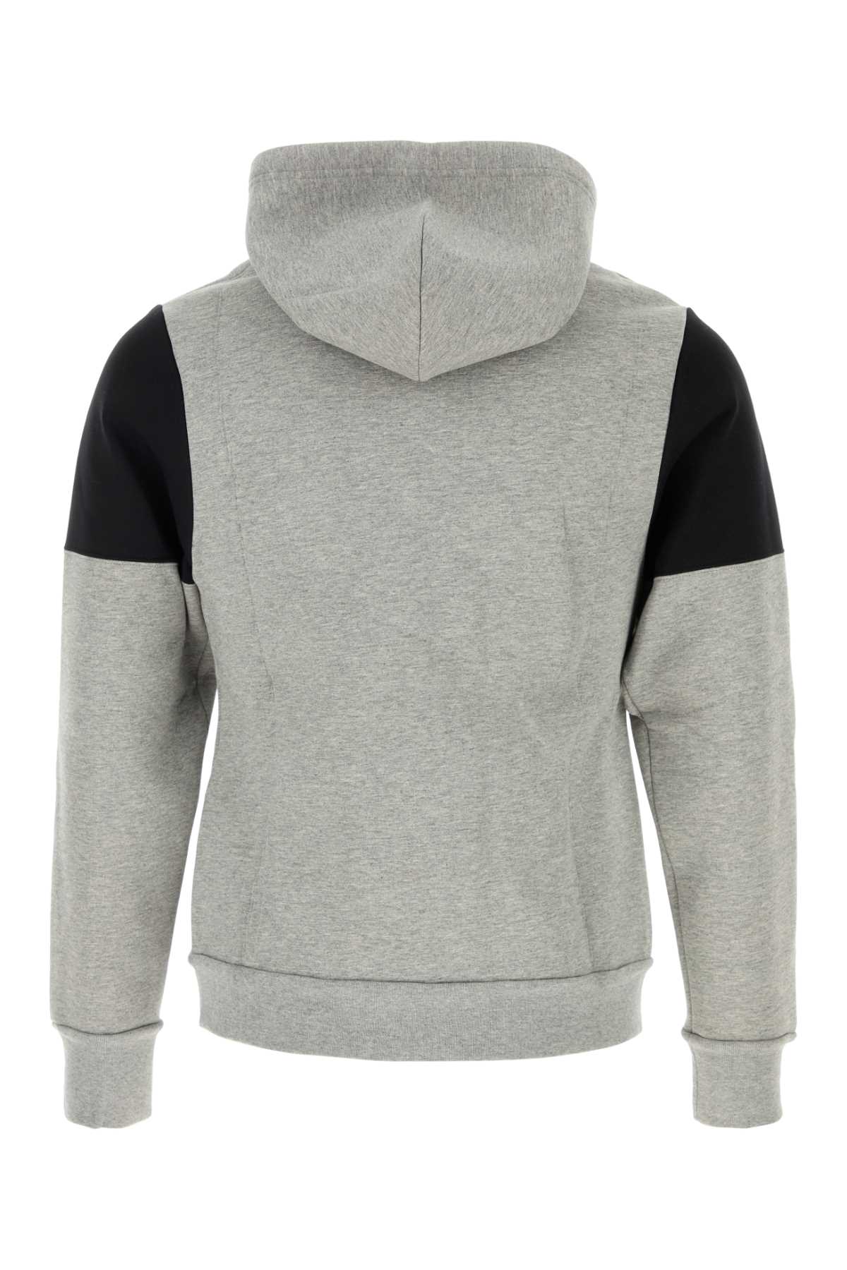 Balenciaga Men Melange Grey Cotton Sweatshirt by Luosophy