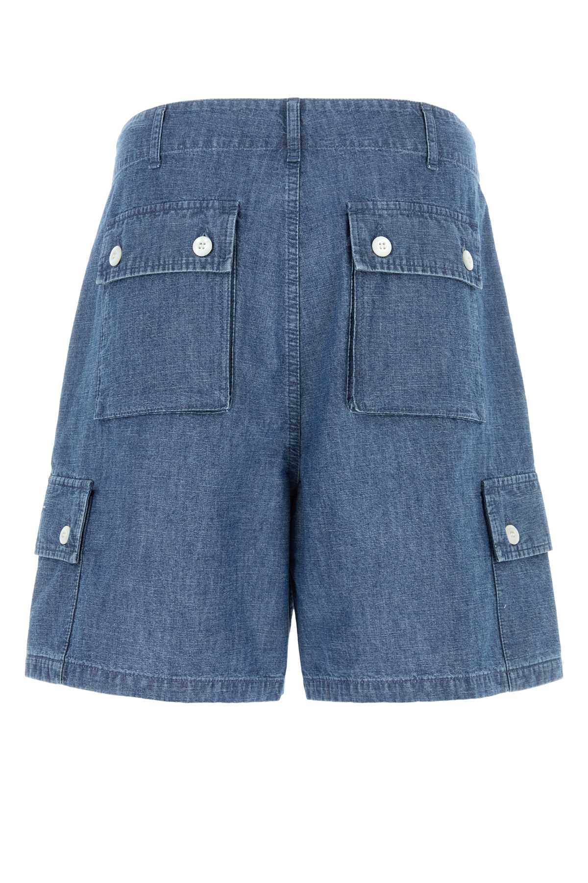 Givenchy Men Denim Bermuda Shorts by Luosophy
