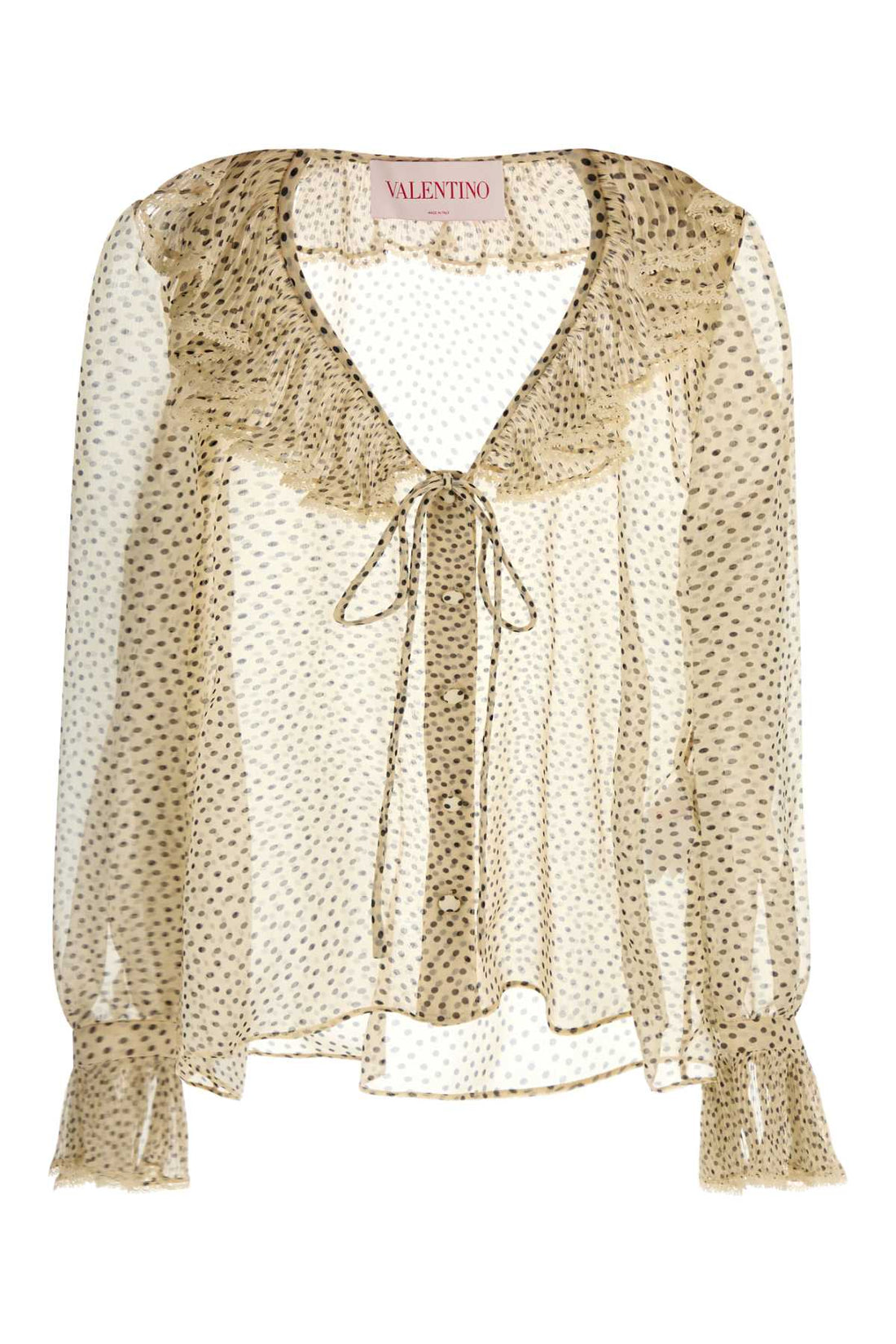 Valentino Garavani Women Printed Georgette Shirt by Luosophy