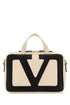 Valentino Garavani Women Ivory Leather Viva Superstar Handbag by Luosophy