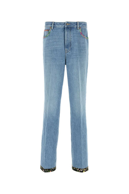 Valentino Garavani Men Denim Jeans by Luosophy