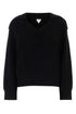Bottega Veneta Women Black Stretch Cotton Blend Polo Shirt by Luosophy