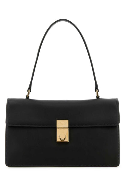 Prada Women Black Leather Handbag by Luosophy