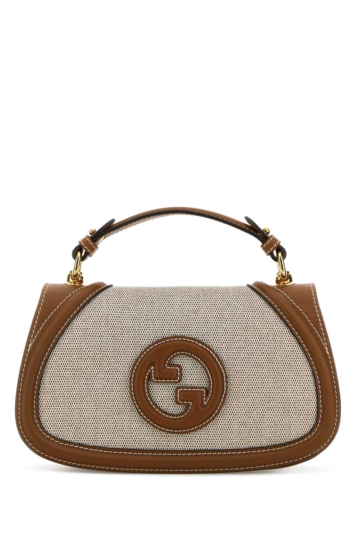 Gucci Women Two-Tone Canvas And Leather Gucci Blondie Handbag by Luosophy