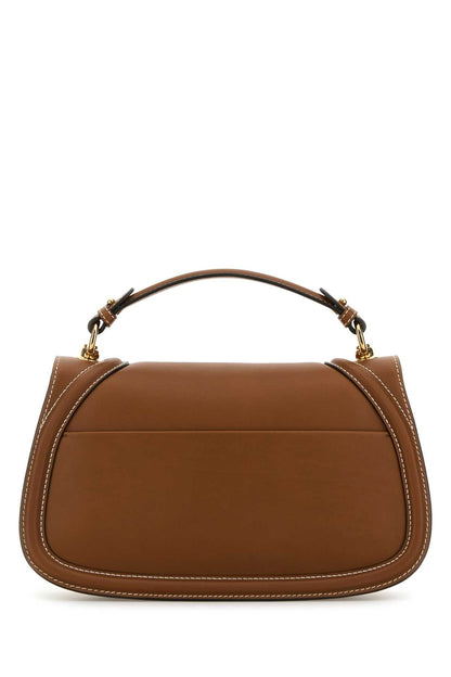 Gucci Women Caramel Leather Gucci Blondie Handbag by Luosophy