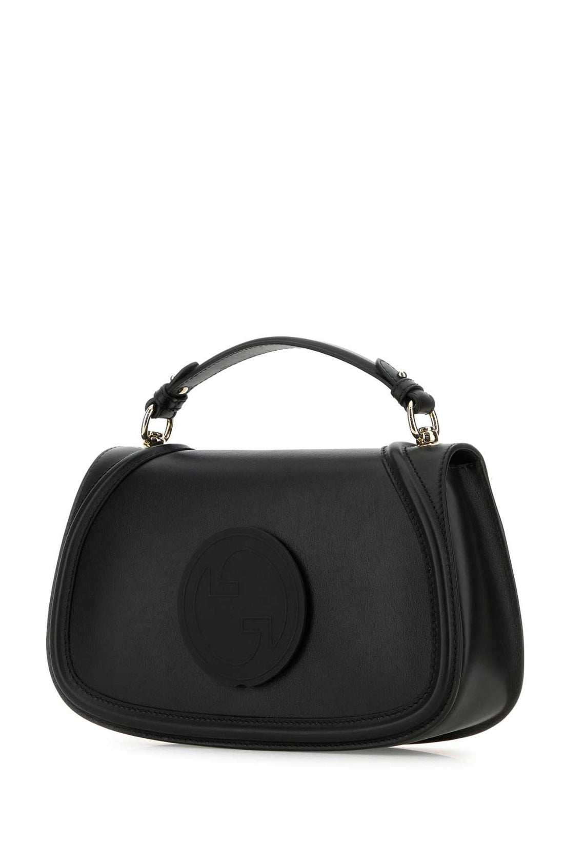 Gucci Women Black Leather Gucci Blondie Handbag by Luosophy