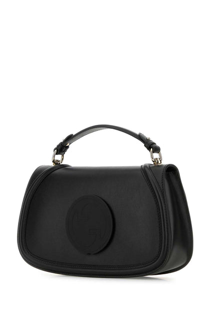 Gucci Women Black Leather Gucci Blondie Handbag by Luosophy