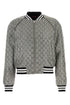 Gucci Men Embellished Tweed Bomber Jacket by Luosophy