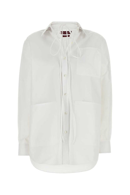 Gucci Women White Poplin Shirt by Luosophy