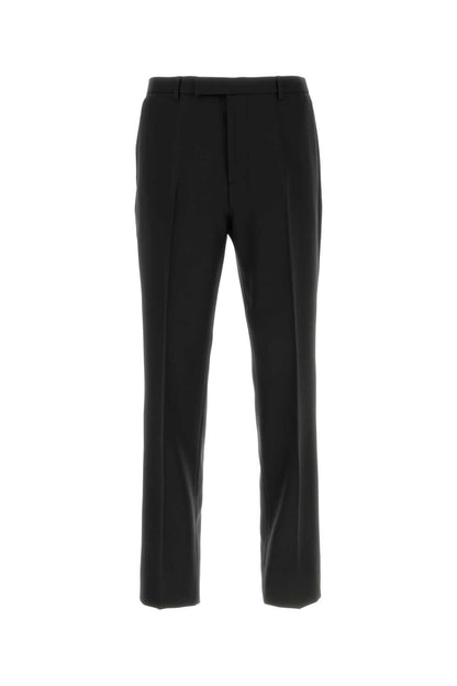 Gucci Men Black Twill Pant by Luosophy
