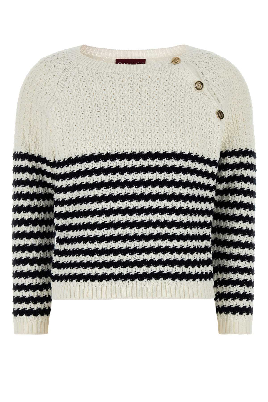 Gucci Women Embroidered Cotton Sweater by Luosophy