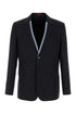 Gucci Men Midnight Blue Wool Blazer by Luosophy