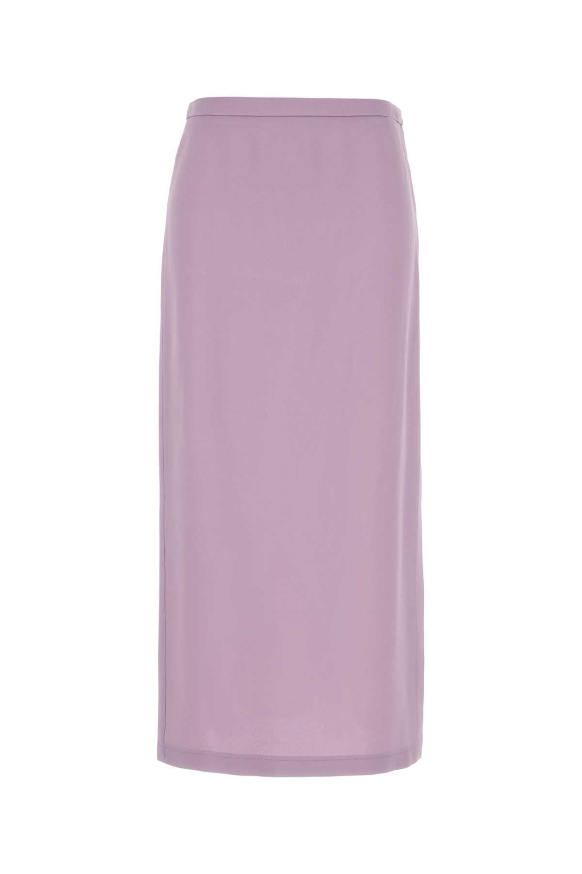 Gucci Women Lilac Crepe Skirt by Luosophy