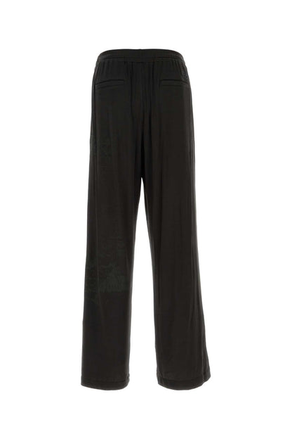 Diesel Men Black Stretch Acetate P-Jester Pant by Luosophy