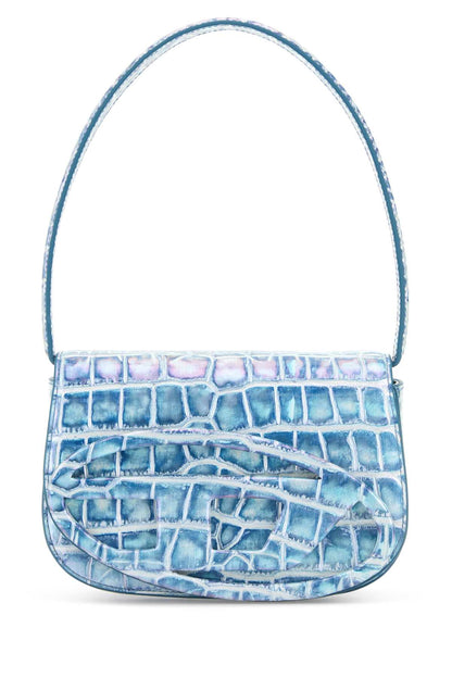 Diesel Women Multicolor Leather 1Dr Shoulder Bag by Luosophy