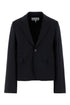 Loewe Women Midnight Blue Wool Blazer by Luosophy