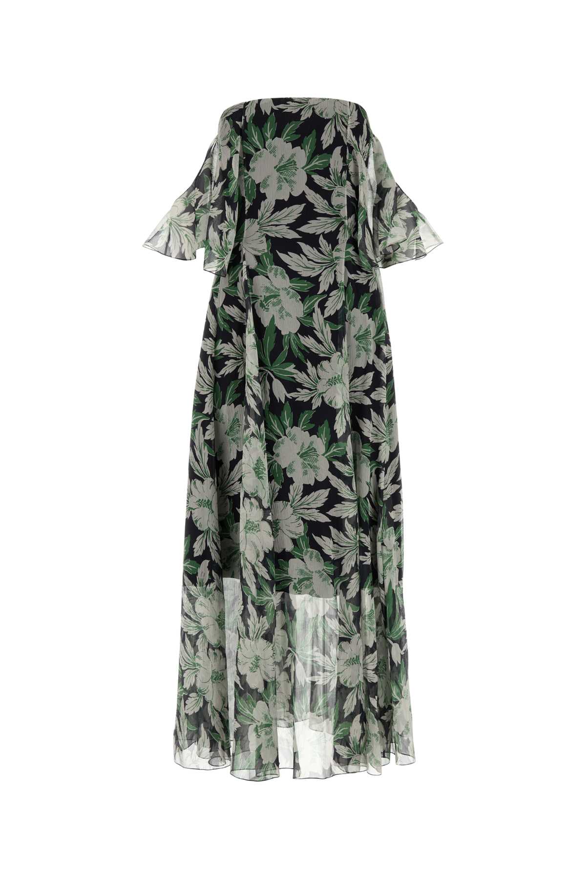 Loewe Women Printed Silk Dress by Luosophy