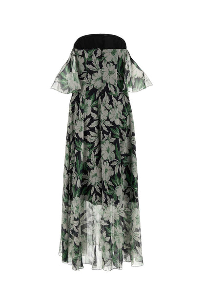 Loewe Women Printed Silk Dress by Luosophy