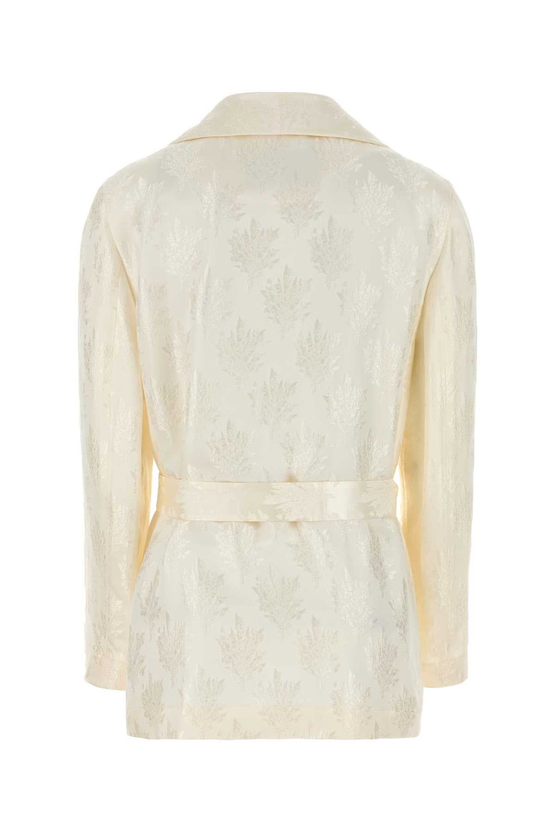 Fendi Women White Silk Blazer  DestGlow