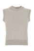 Fendi Women Cappuccino Cashmere Vest by Luosophy