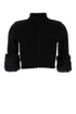 Prada Women Black Cotton Blend Jacket by Luosophy