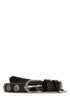 Prada Women Chocolate Leather Belt by Luosophy